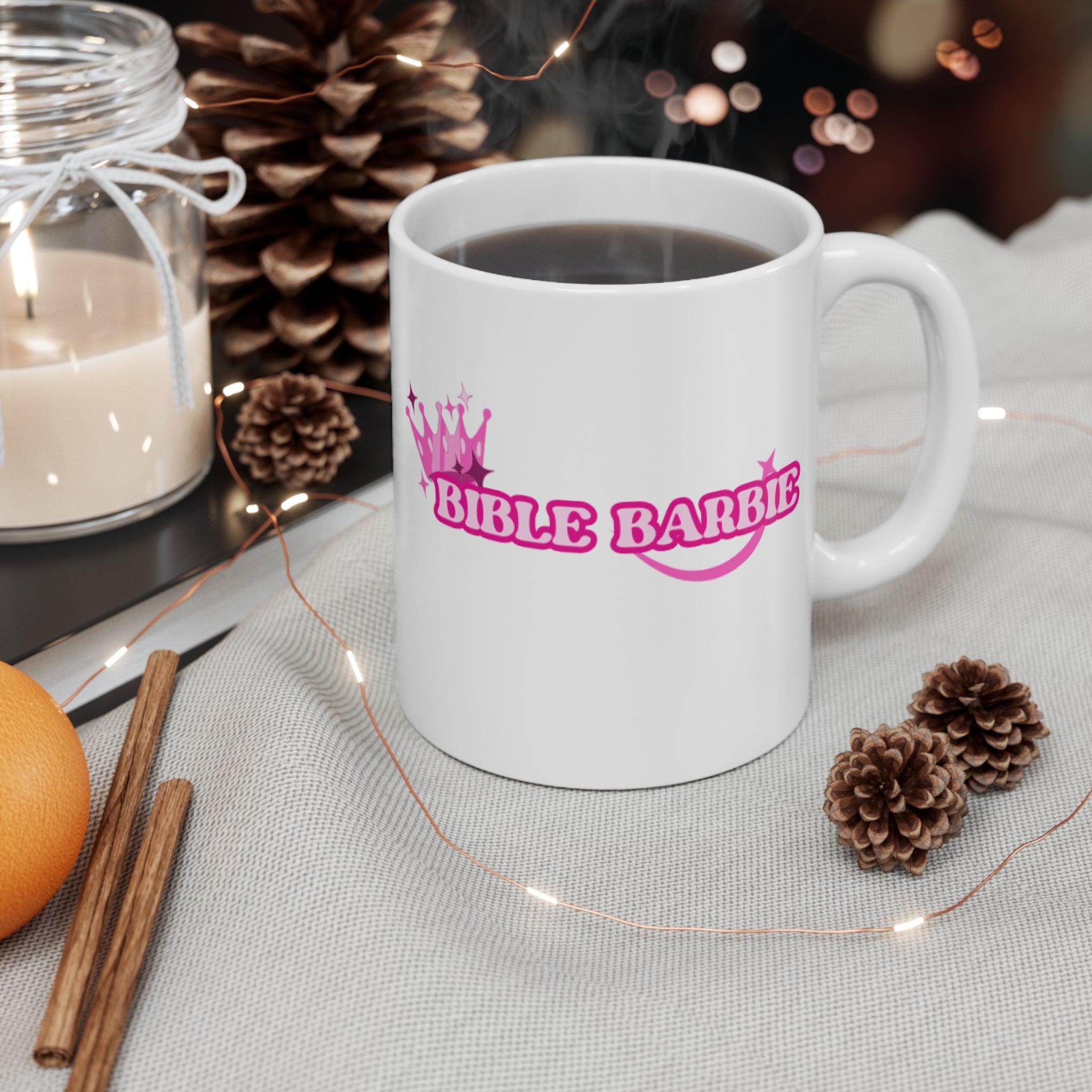 Bible Barbie Mug