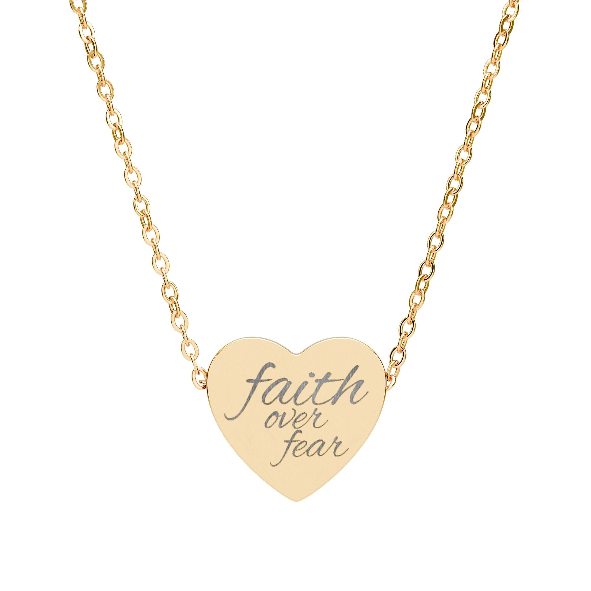Faith over Fear Necklace