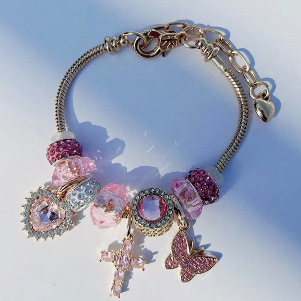 Trinity of Divinity Charm Bracelet
