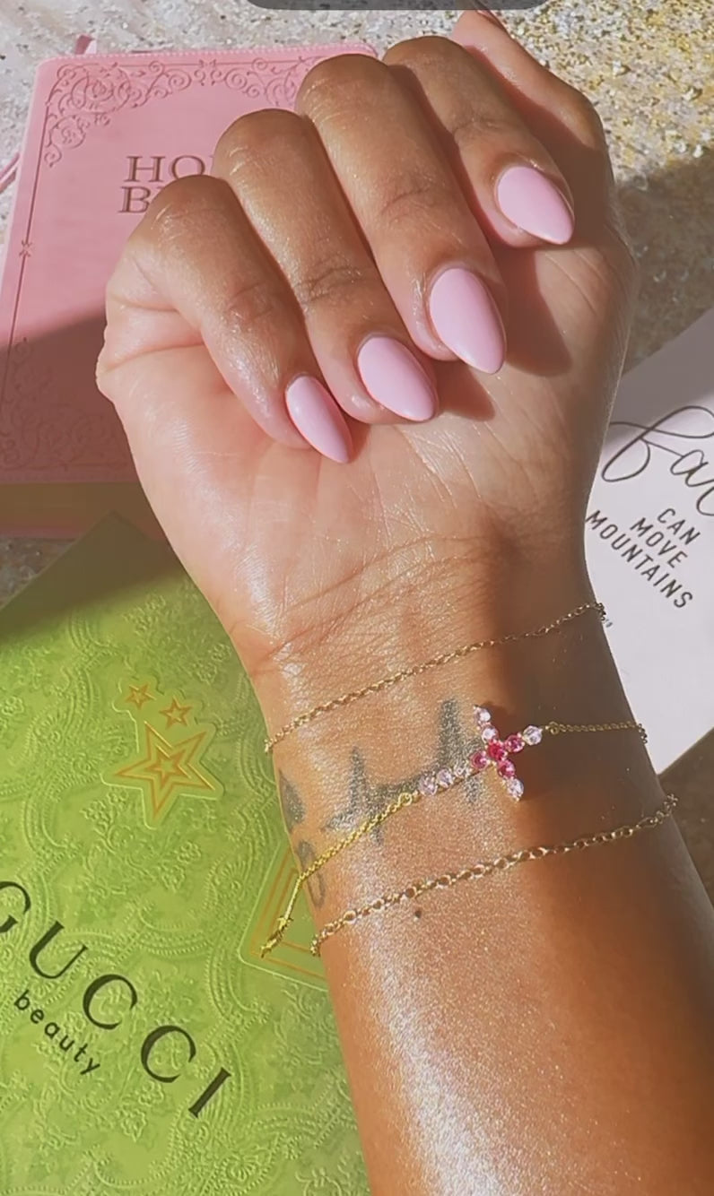 Blush Faith Bracelet